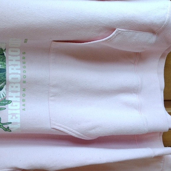 Aaron Rodgers Mr Rodgers Neighborhood Sweatshirt Sz L - Picture 4 of 13